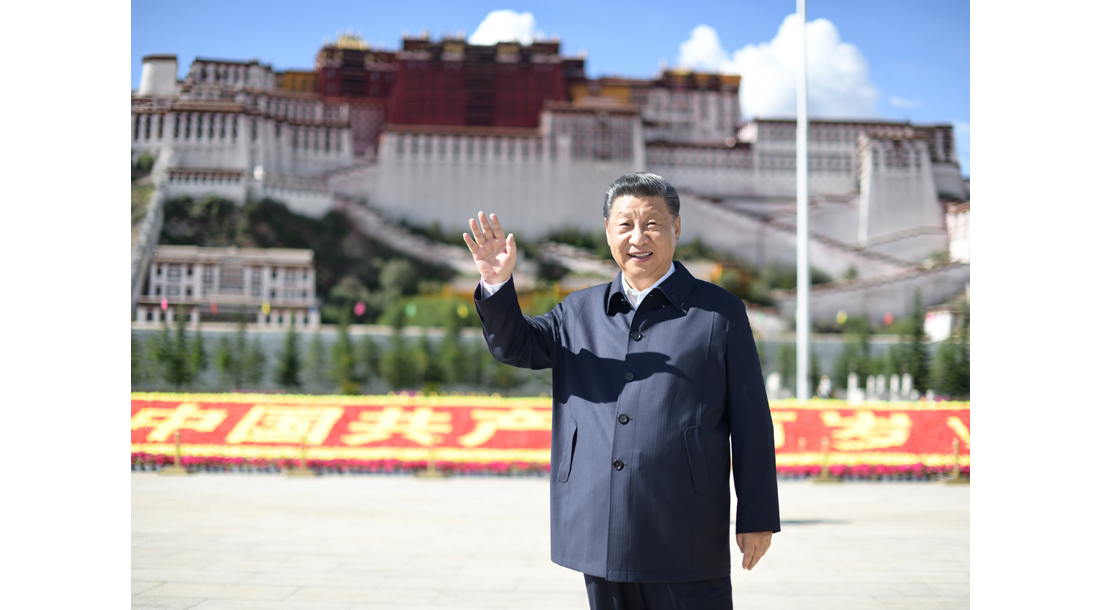 习近平在西藏考察时强调：全面贯彻新时代党的治藏方略 谱写雪域高原长治久安和高质量发展新篇章